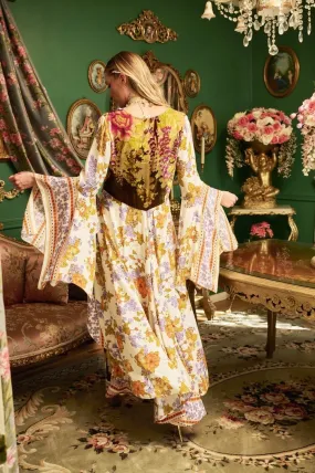 Golden Aurela Kimono-9950