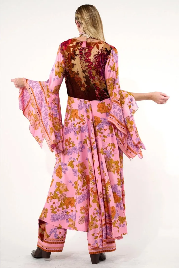 Golden Aurela Kimono-9950