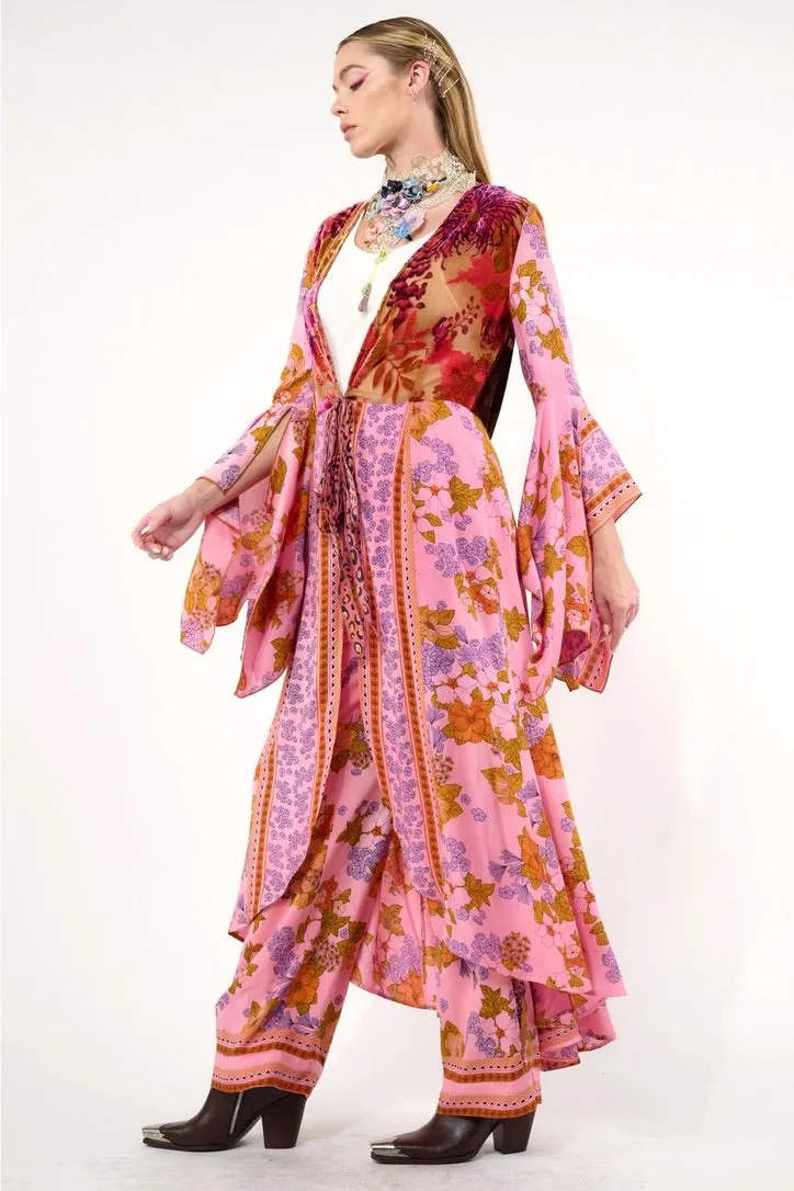 Golden Aurela Kimono-9950