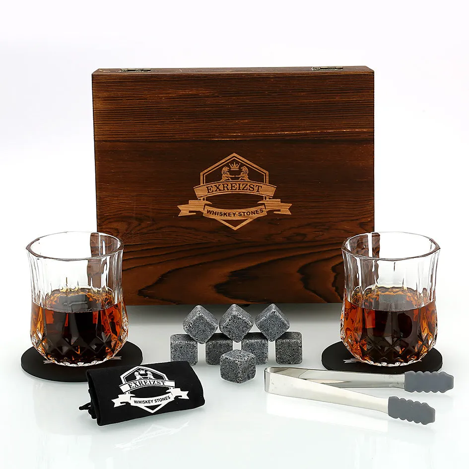 Granite Whiskey Chillers Gift Set