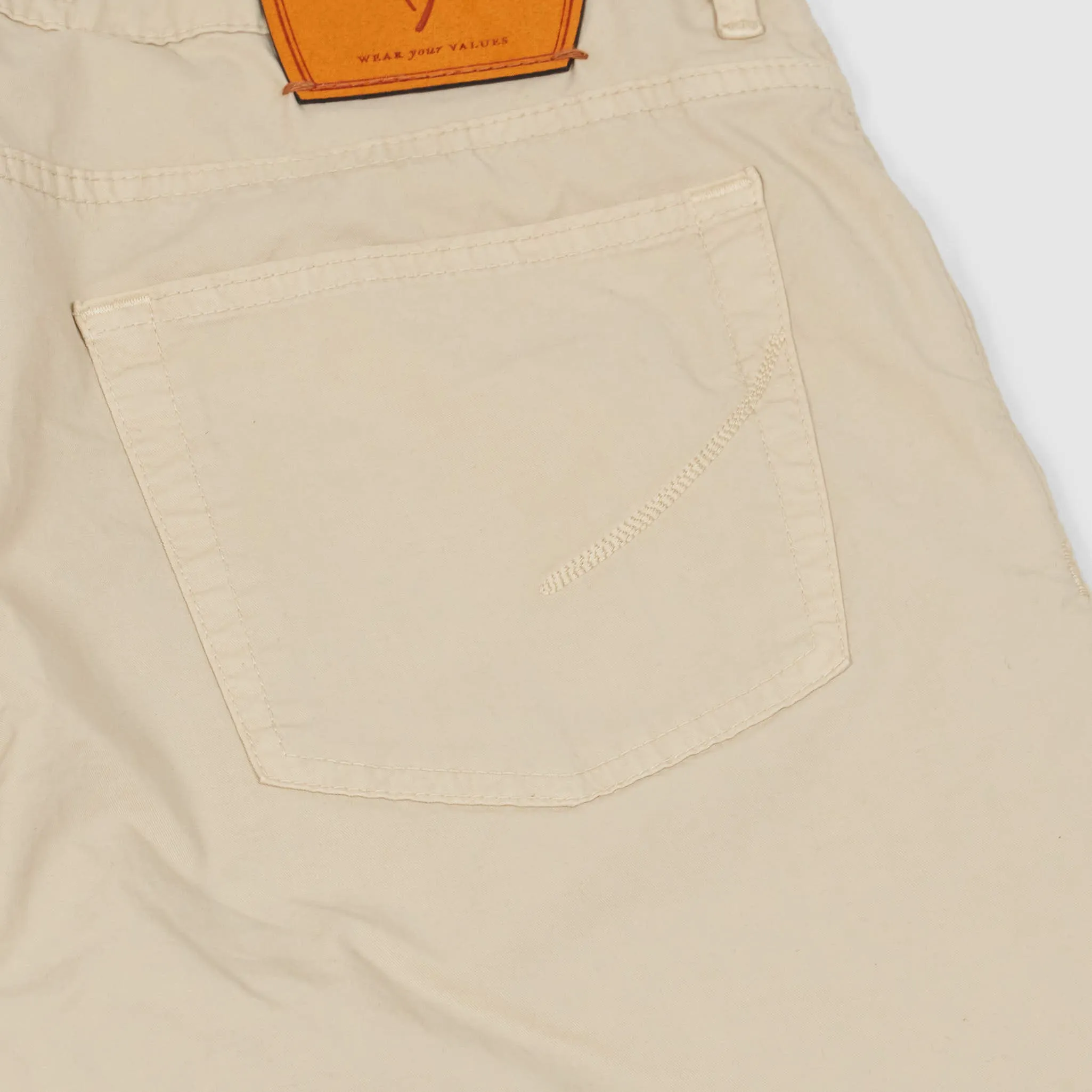 Handpicked Five Pocket Poplin Jeans