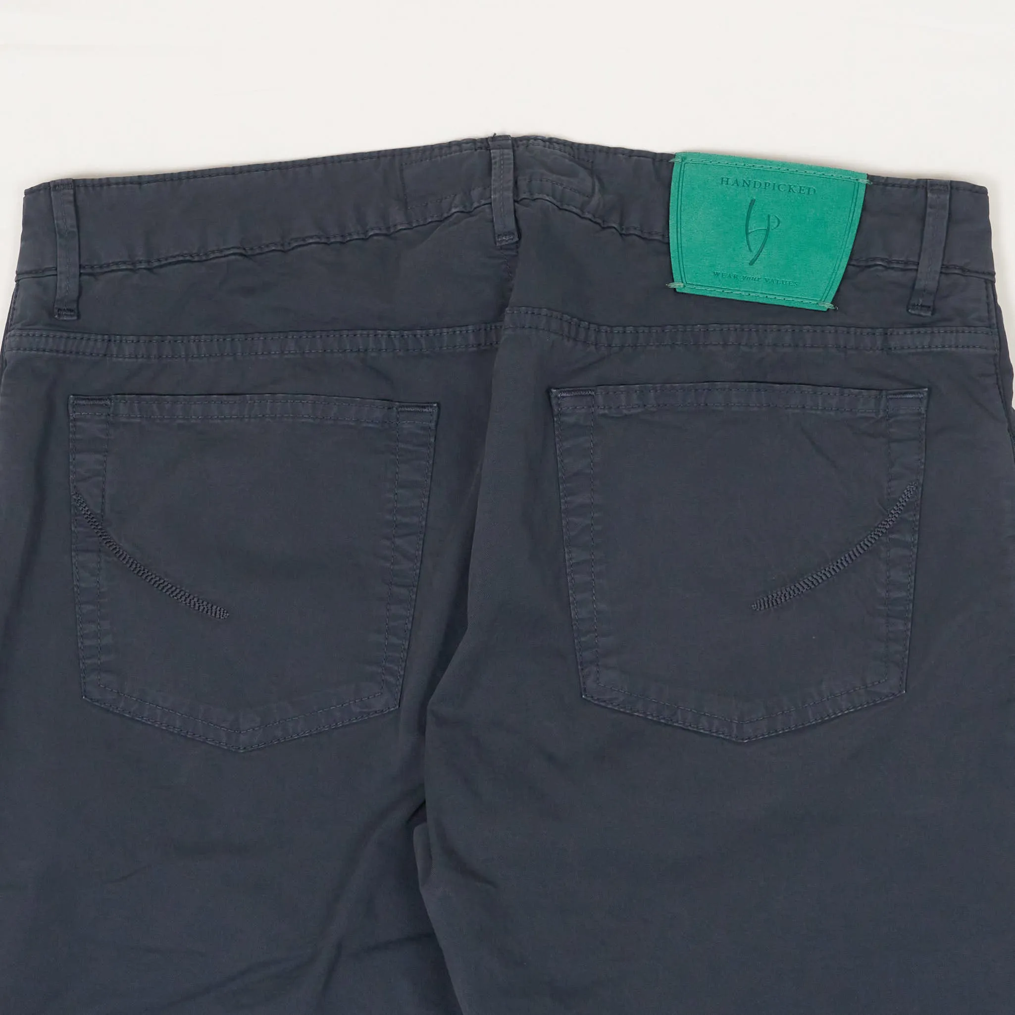 Handpicked Five Pocket Poplin Jeans