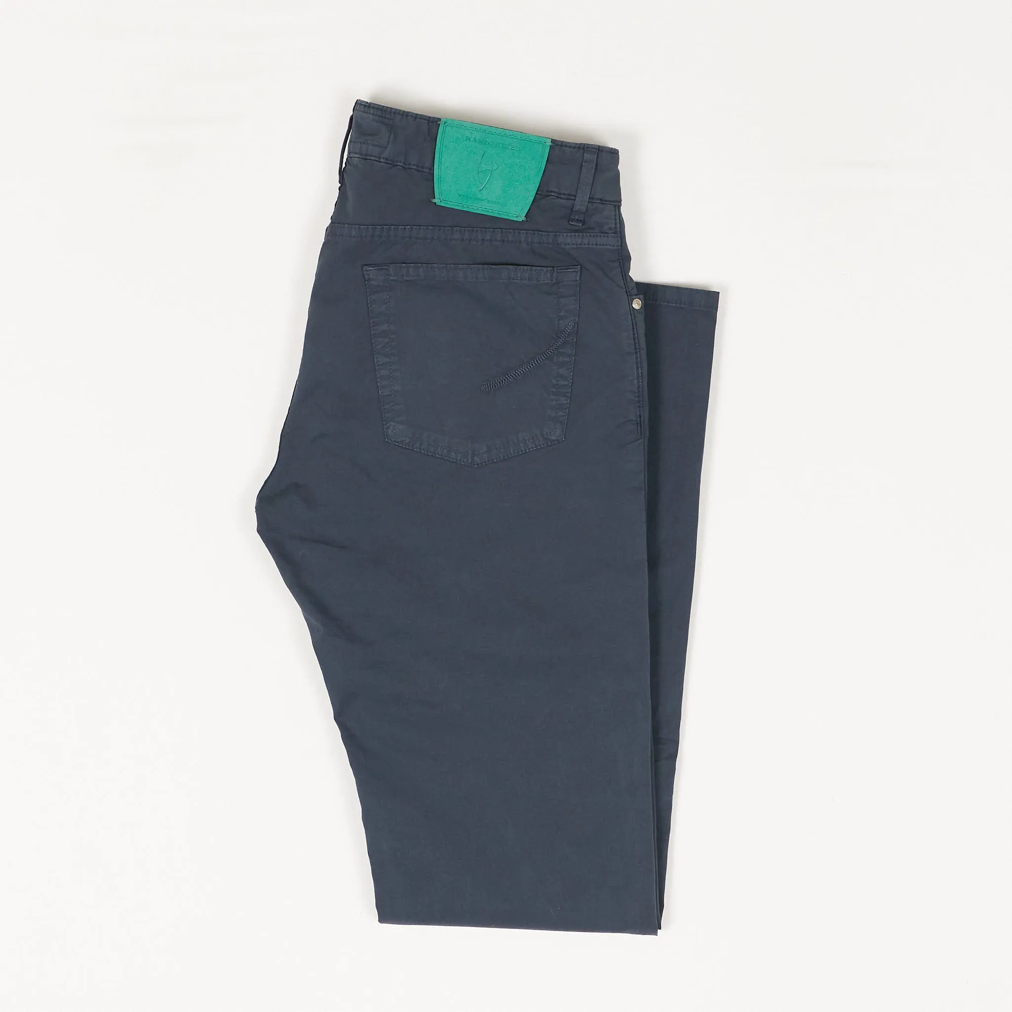 Handpicked Five Pocket Poplin Jeans