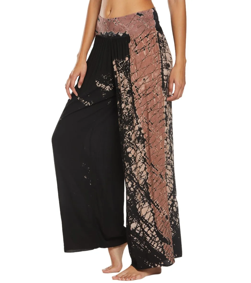 Hard Tail Flat Waist Wide Leg Yoga Pants