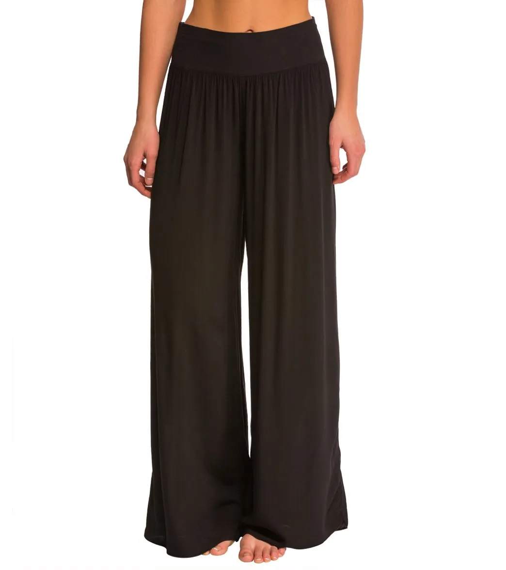 Hard Tail Flat Waist Wide Leg Yoga Pants