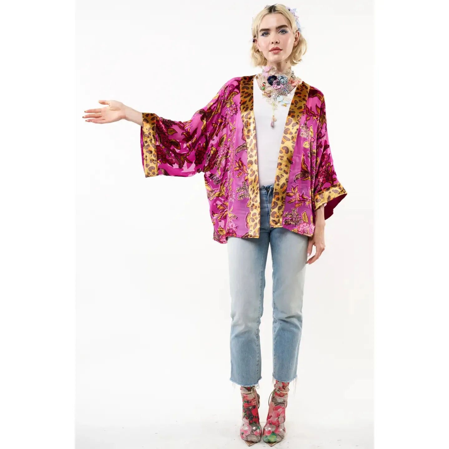Holiday Jewels Kimono