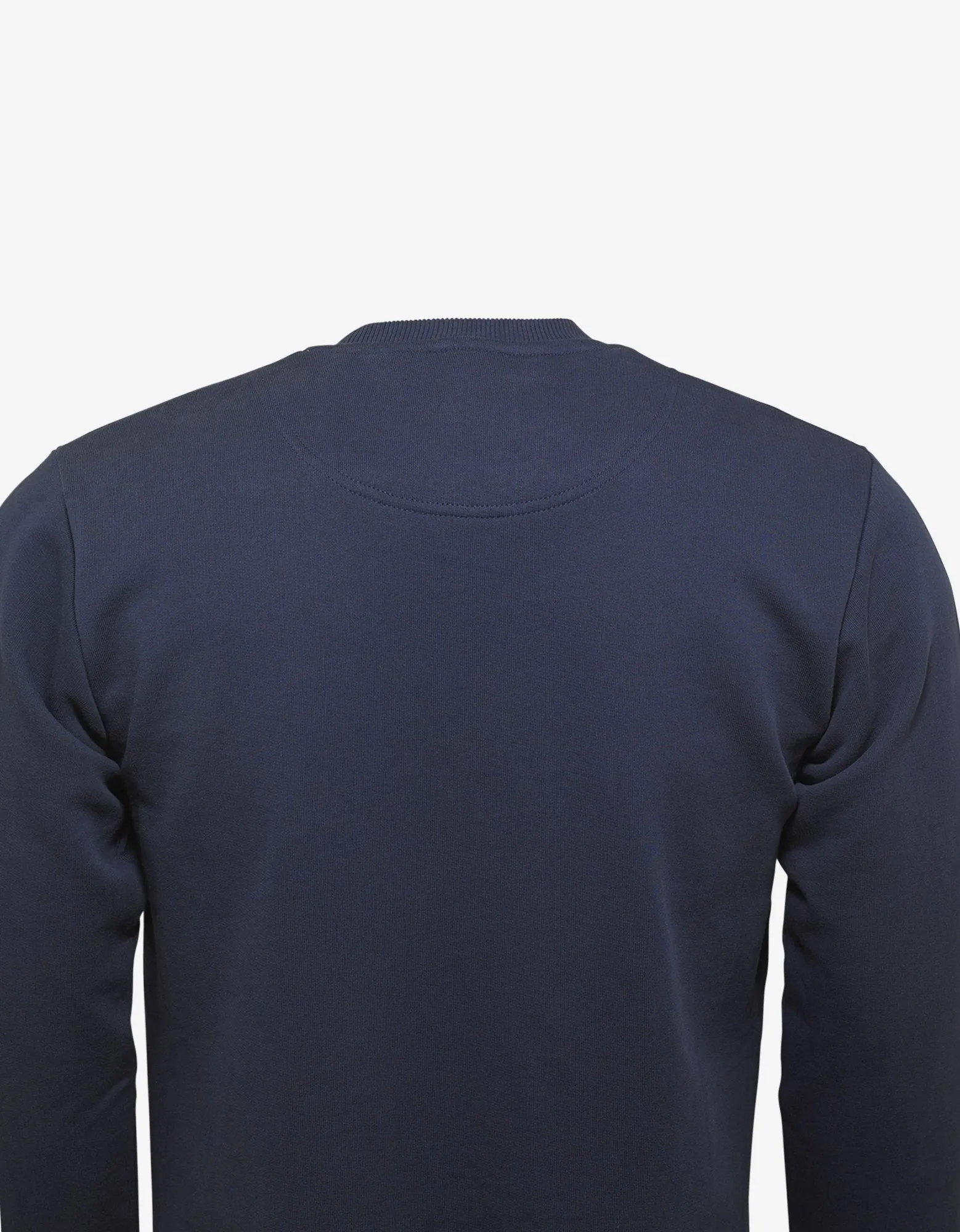 Ink Blue Tiger Embroidery Sweatshirt