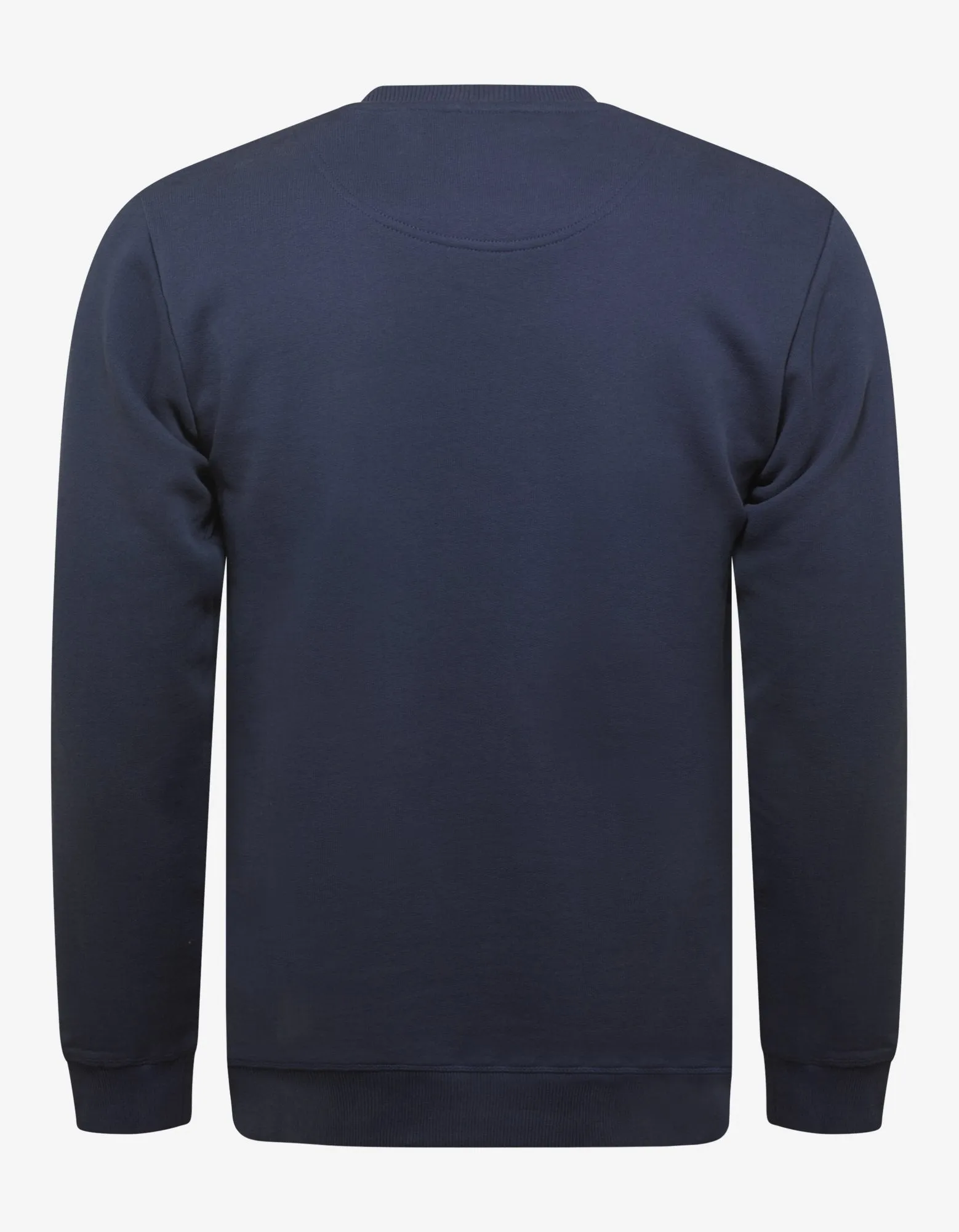 Ink Blue Tiger Embroidery Sweatshirt