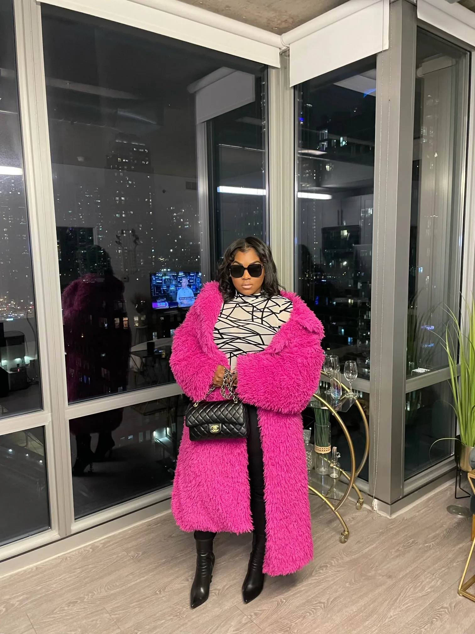 It's A Cold World Fur Coat