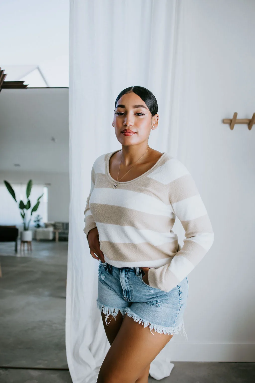 Keisha Stripe Sweater