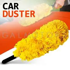 Kenco Premium Microfiber Mini Duster - Duster and Wash Brush | Dusting for Car | Microfiber Wet & Dry Use Duster
