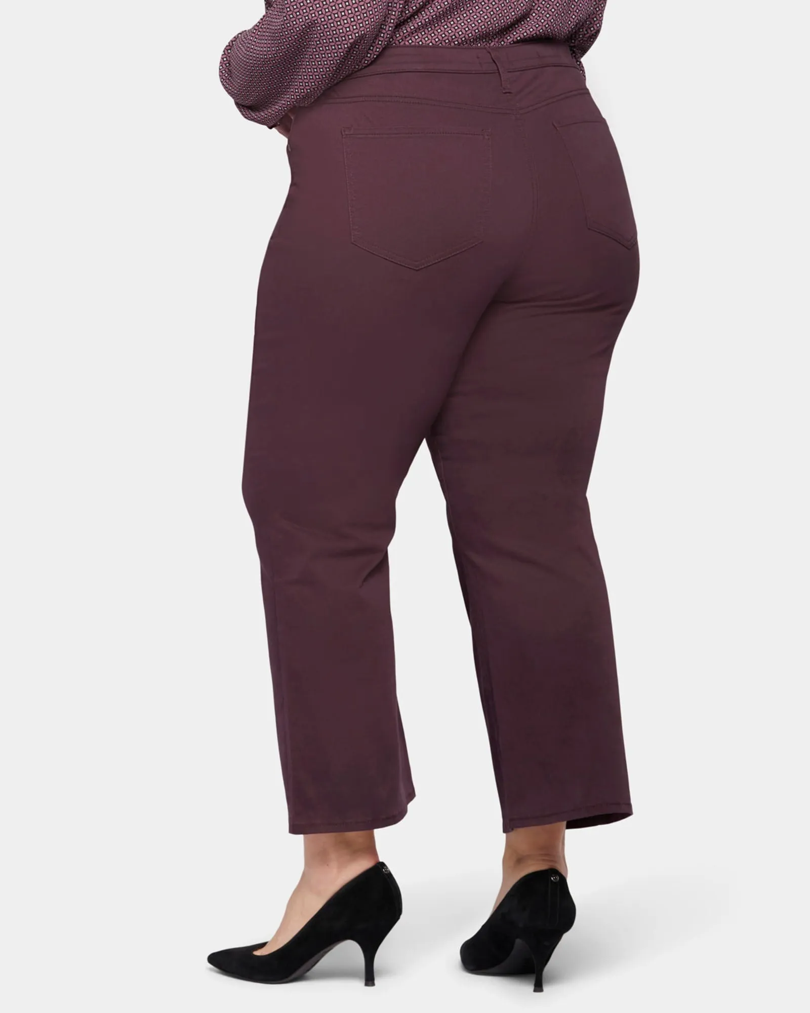 Kenny Relaxed Flare | Eggplant