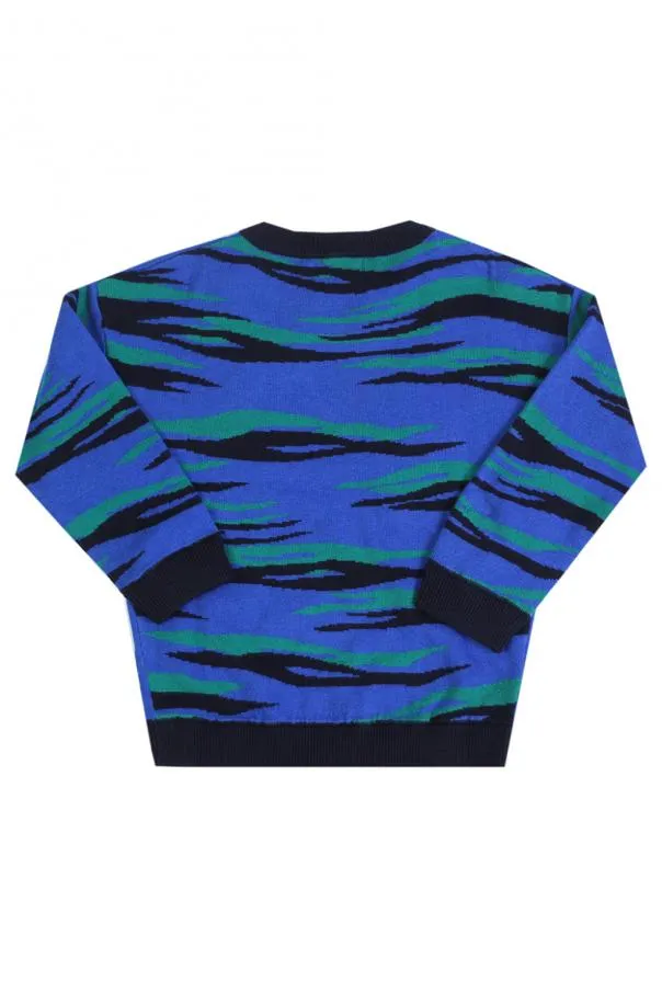 Kenzo Kids Logo-Embroidered Sweater