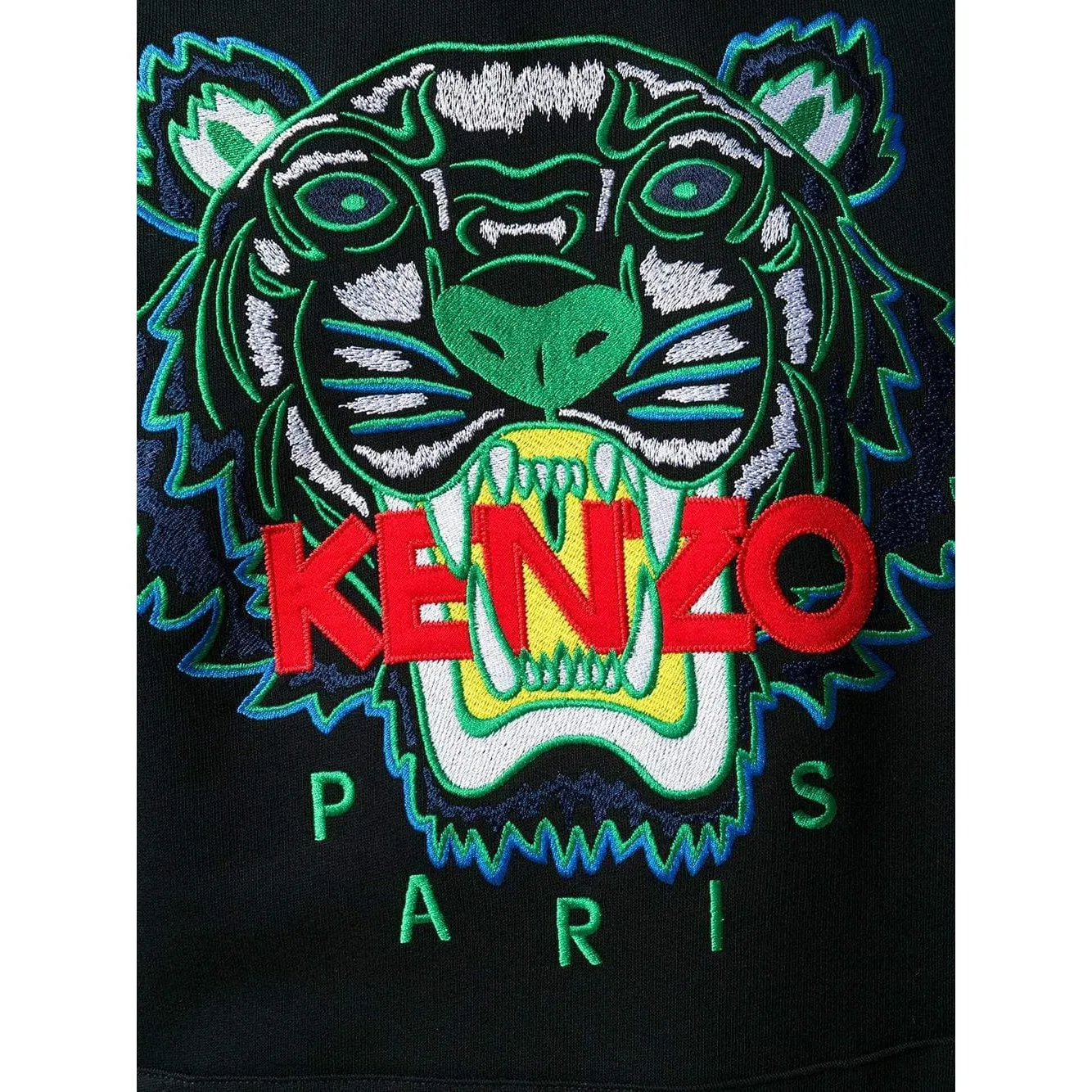 KENZO Tiger Hoodie, Black