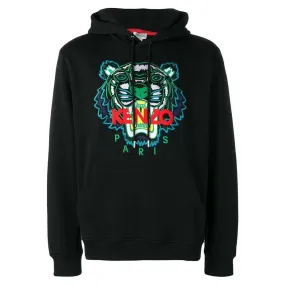 Kenzo Tiger Print Sweater Black