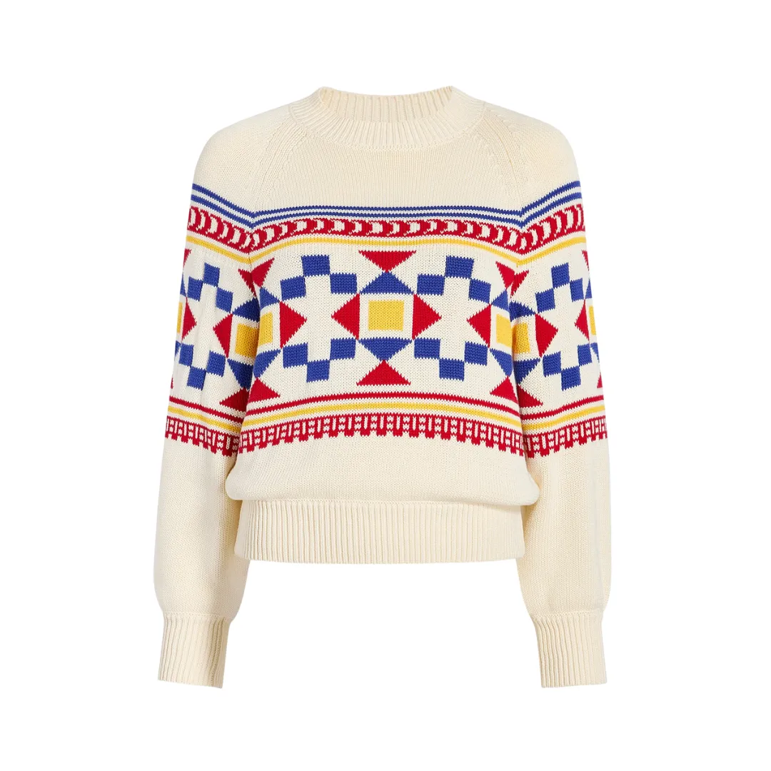 Lara Fairisle Crewneck