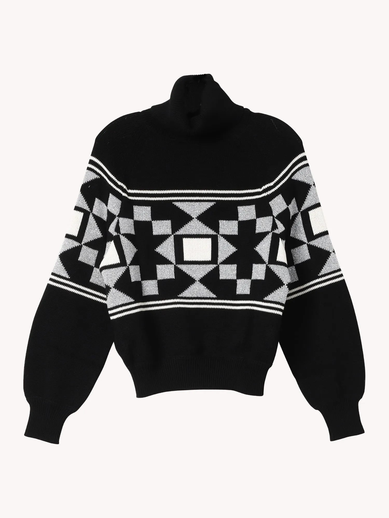 LARA FAIRISLE TURTLENECK