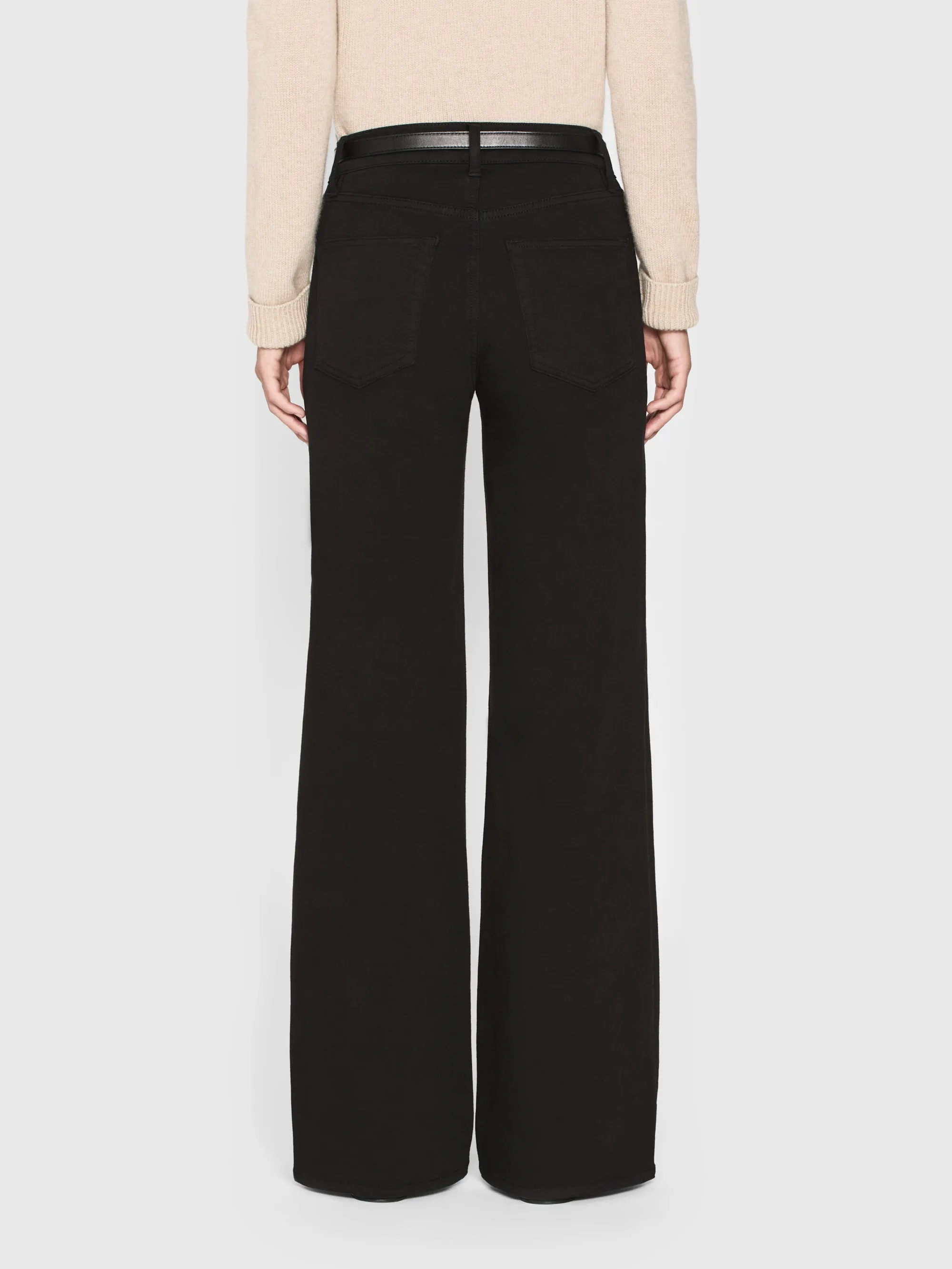 Le Slim Palazzo Long -- Black