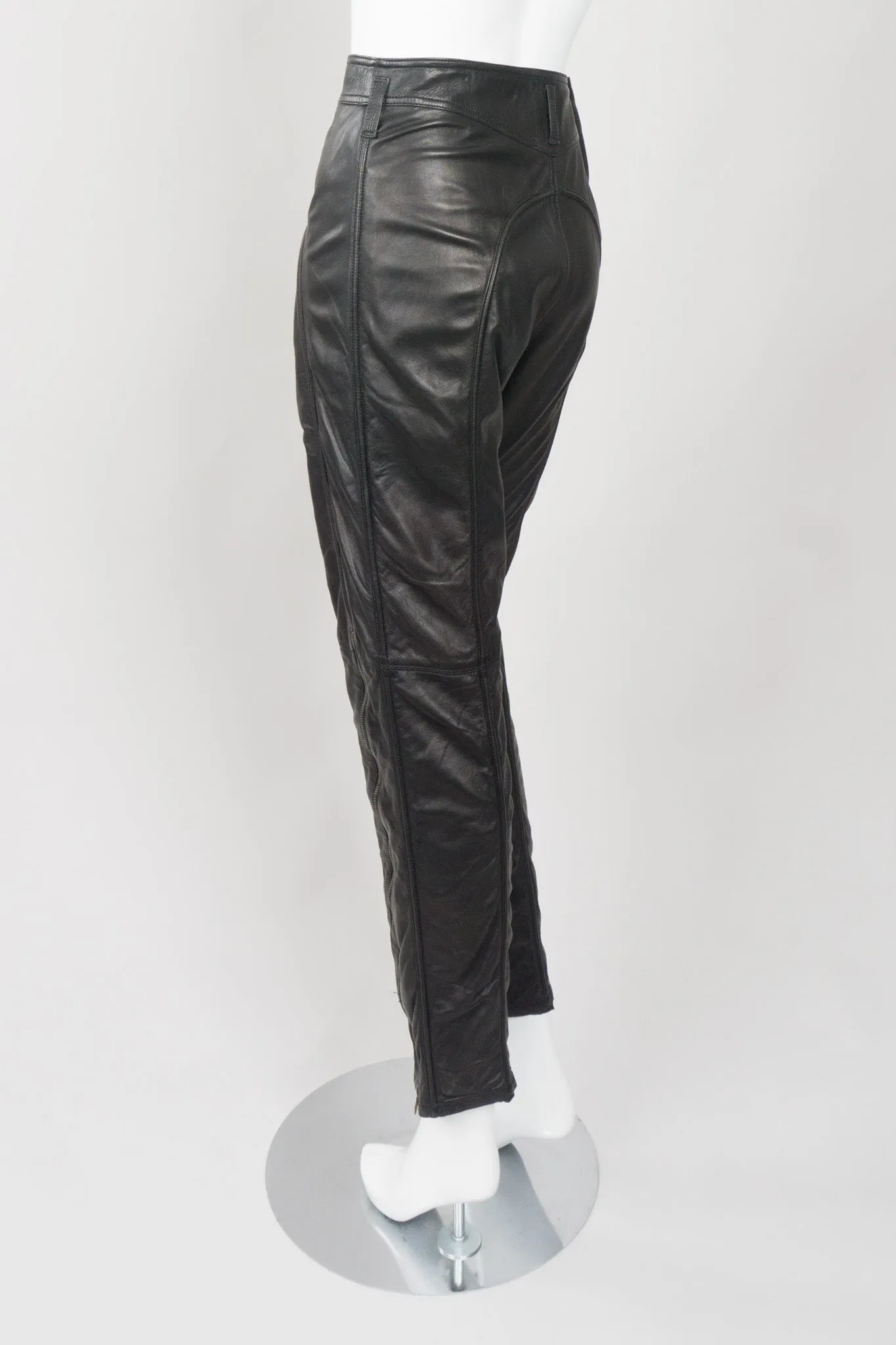 Leather Moto Pant