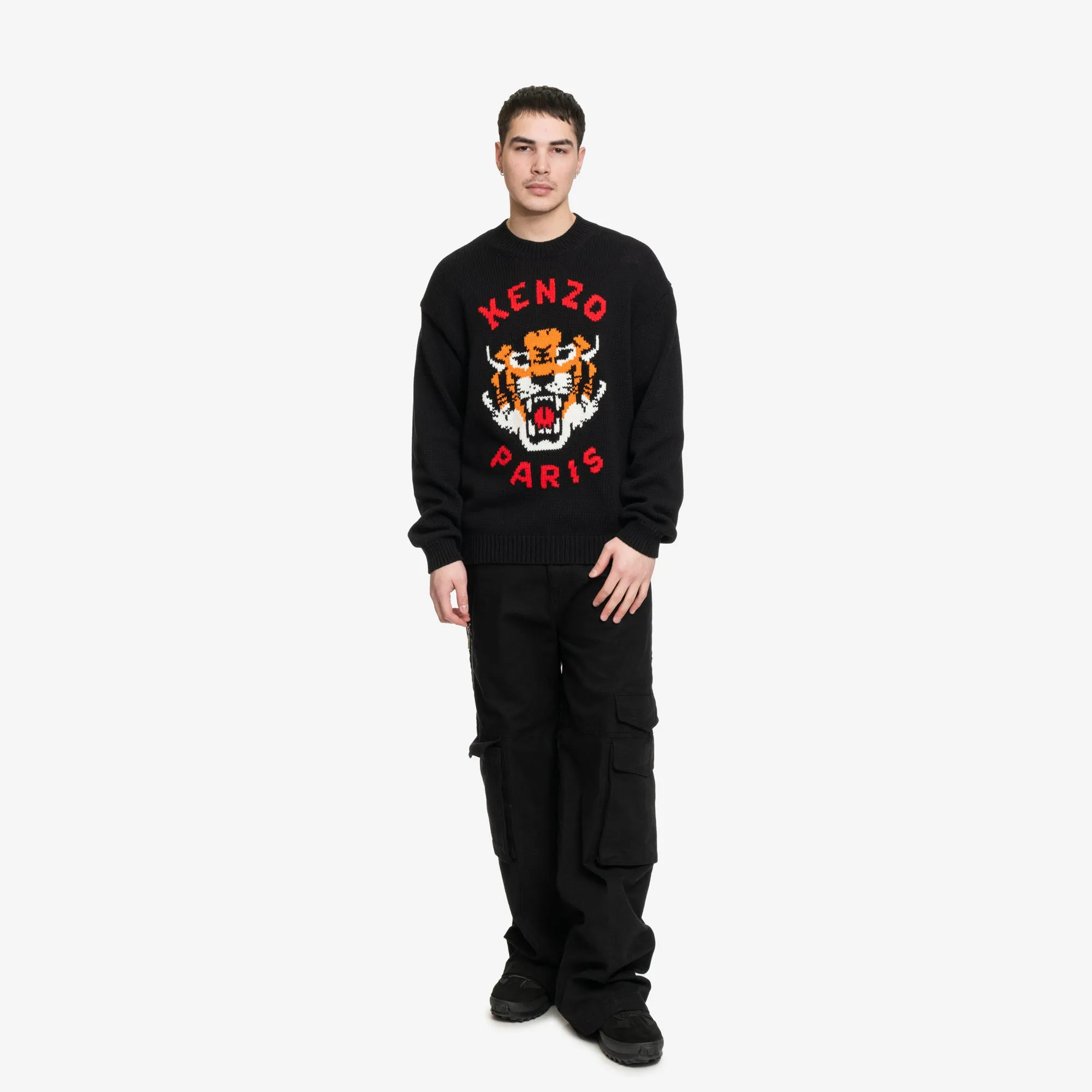 Lucky Tiger Knit Sweater