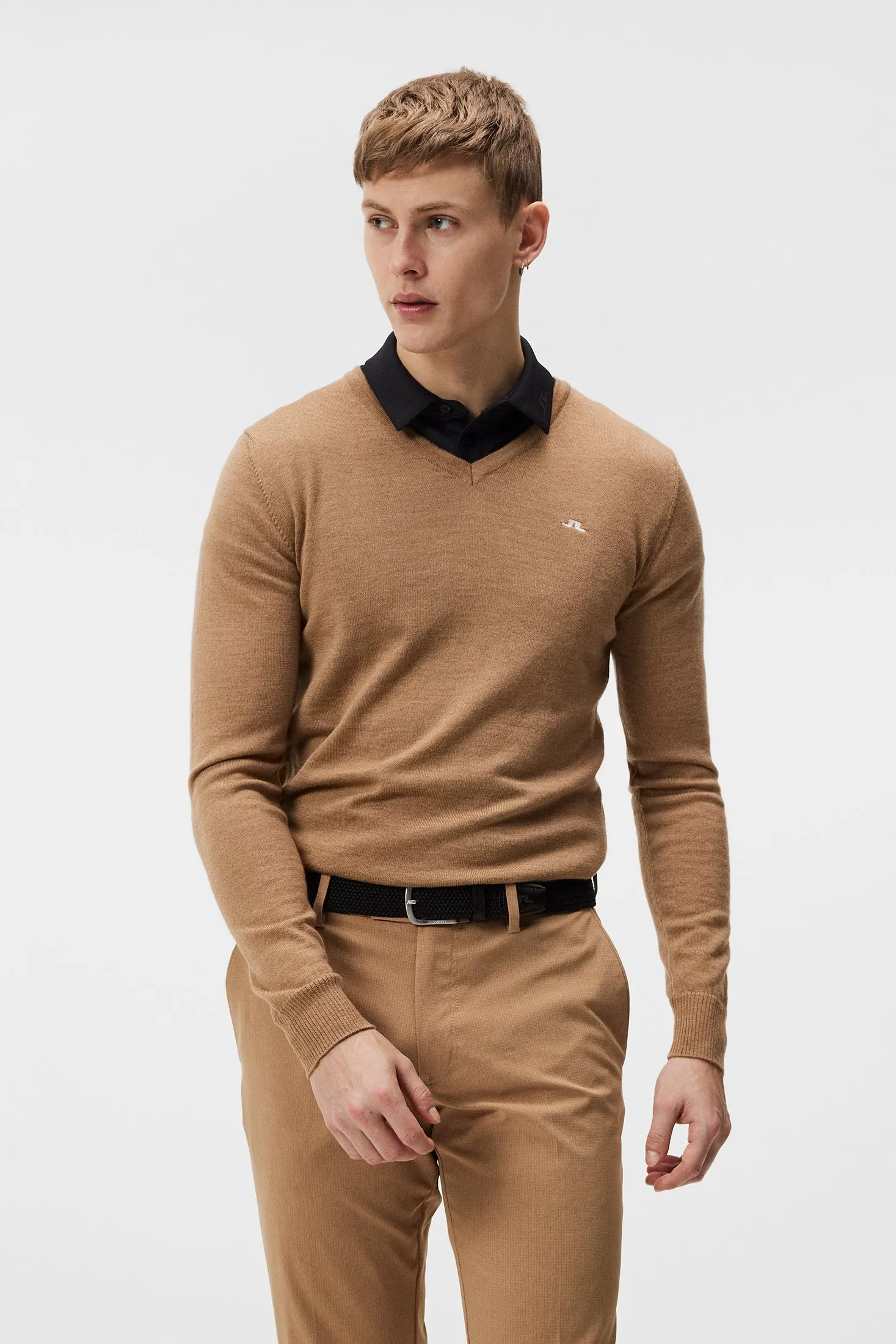 Lymann Knitted Sweater / Tiger Brown