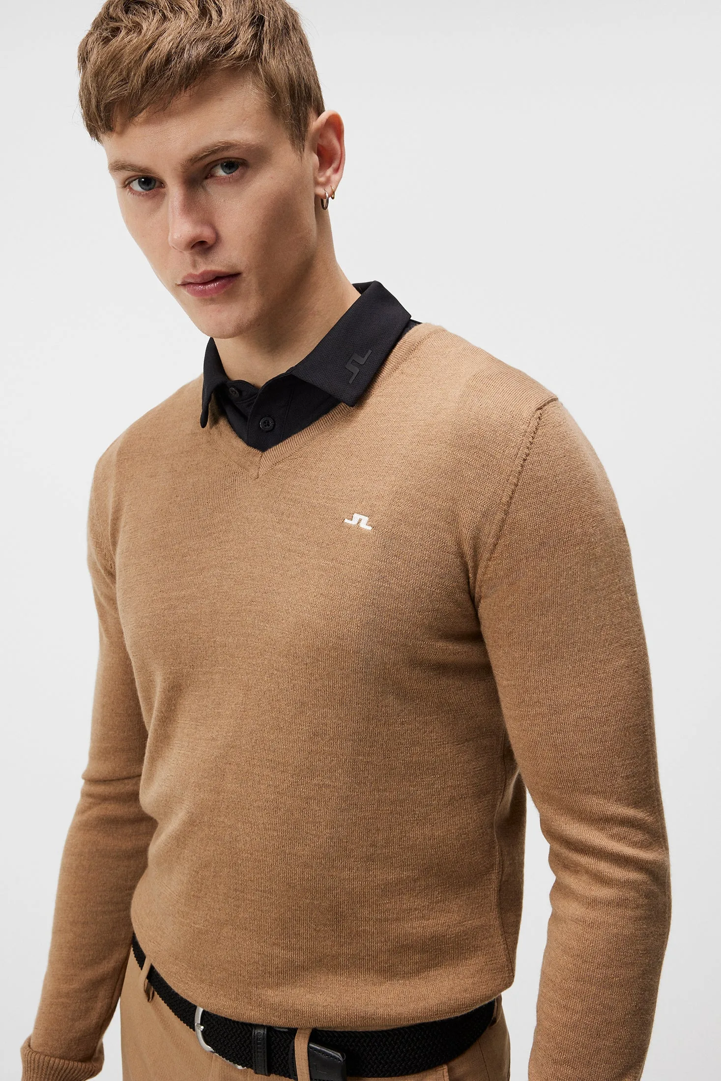 Lymann Knitted Sweater / Tiger Brown