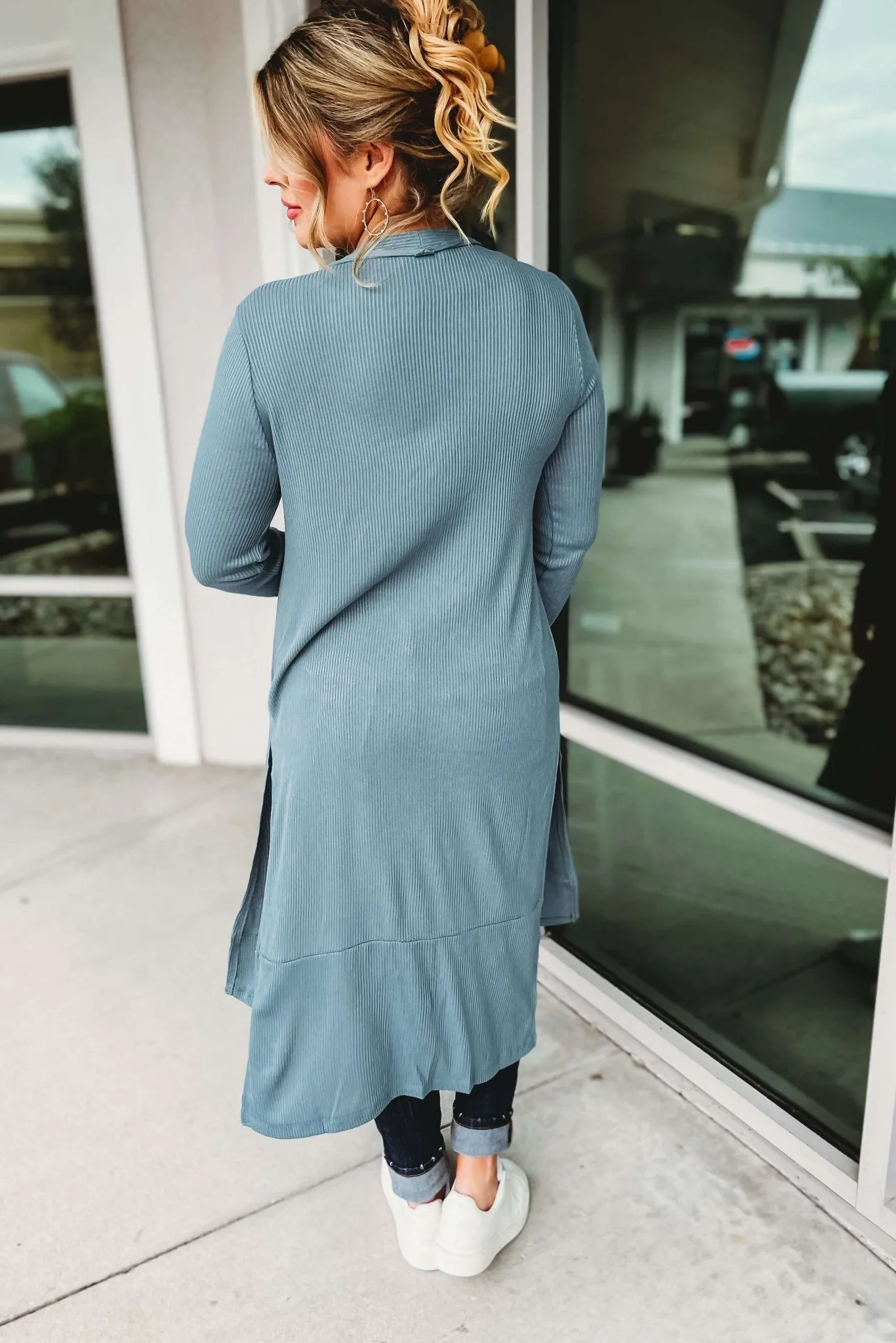 Made For You Ribbed Duster Cardigan