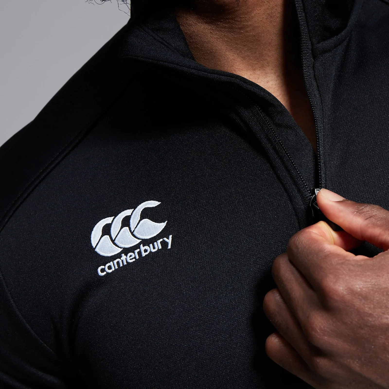 Men's Canterbury Club Half Zip Mid Layer {QA005728}