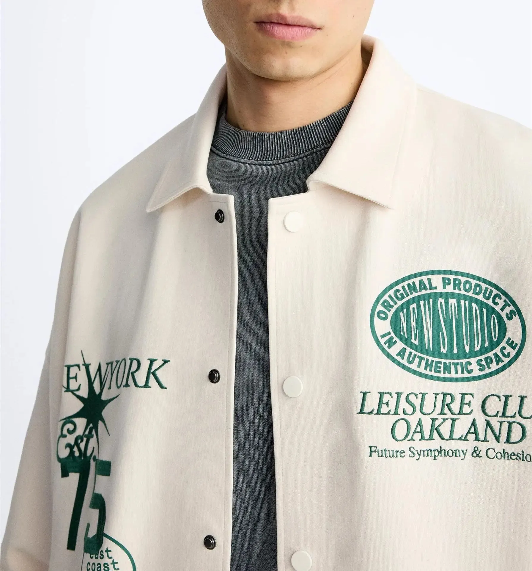 Men's Suede Baseball Uniform Jacket - Autumn American Pilot Style