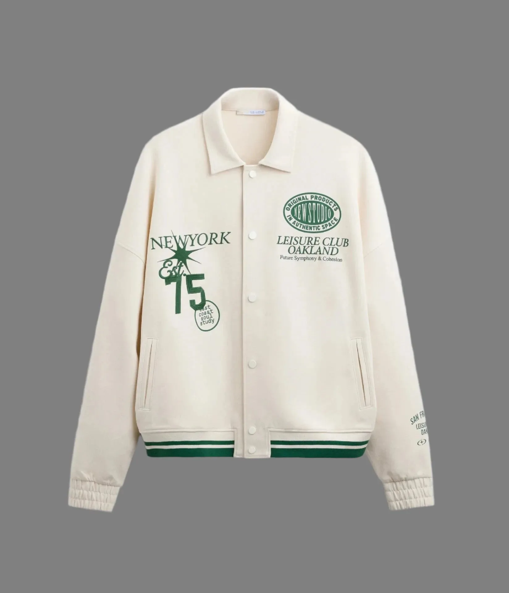 Men's Suede Baseball Uniform Jacket - Autumn American Pilot Style