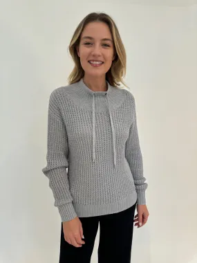 Molly Lurex Thermal Sweater - Slate