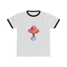 Mushroom Unisex Ringer Tee