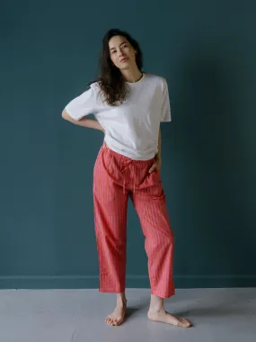 Nalini Pants in Block Print Stripe