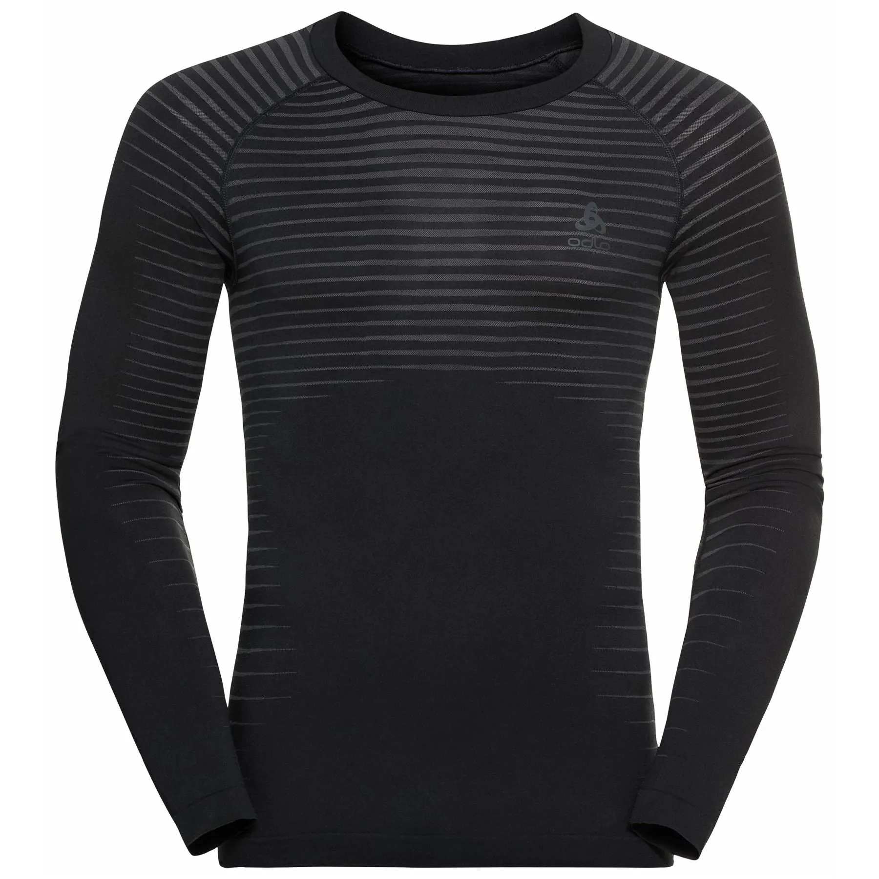Odlo Performance Light Men's Running Top - Crew Neck Long Sleeve