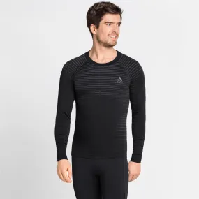 Odlo Performance Light Men's Running Top - Crew Neck Long Sleeve