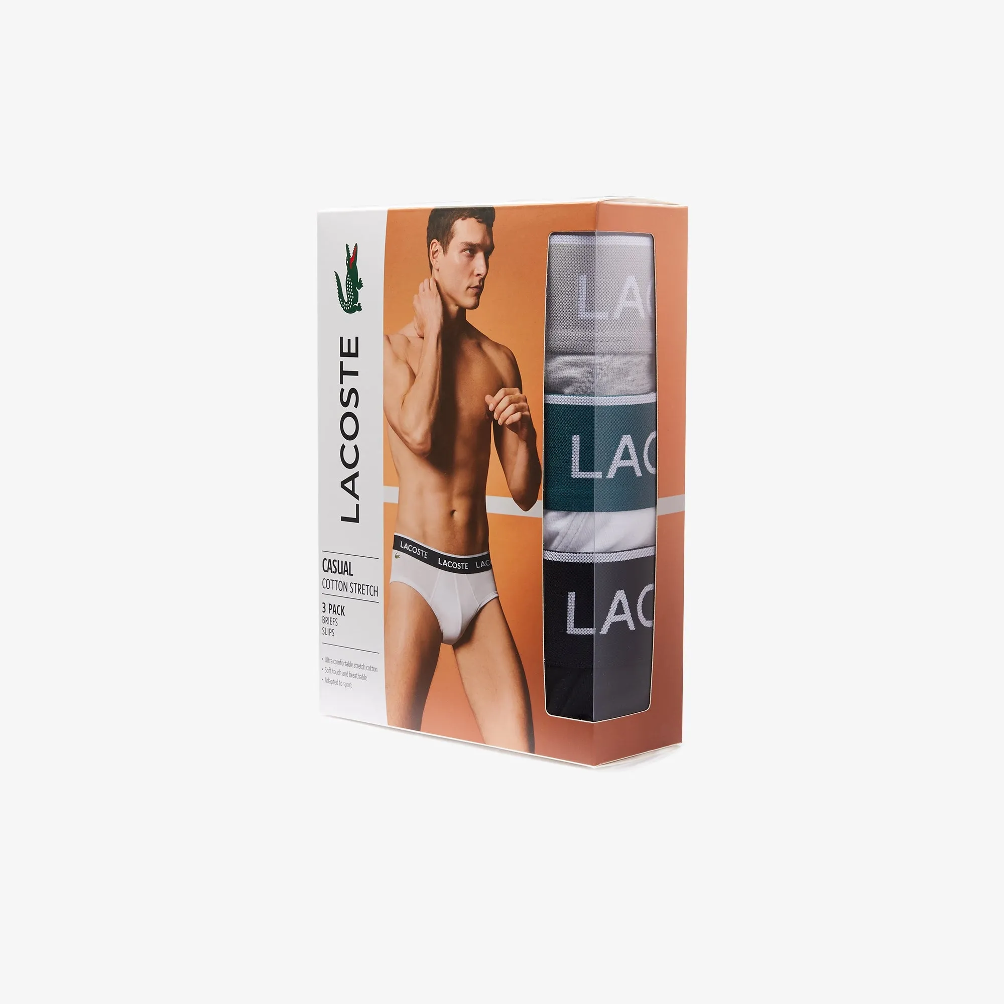 Pack Of 3 Casual Briefs - 8H3472