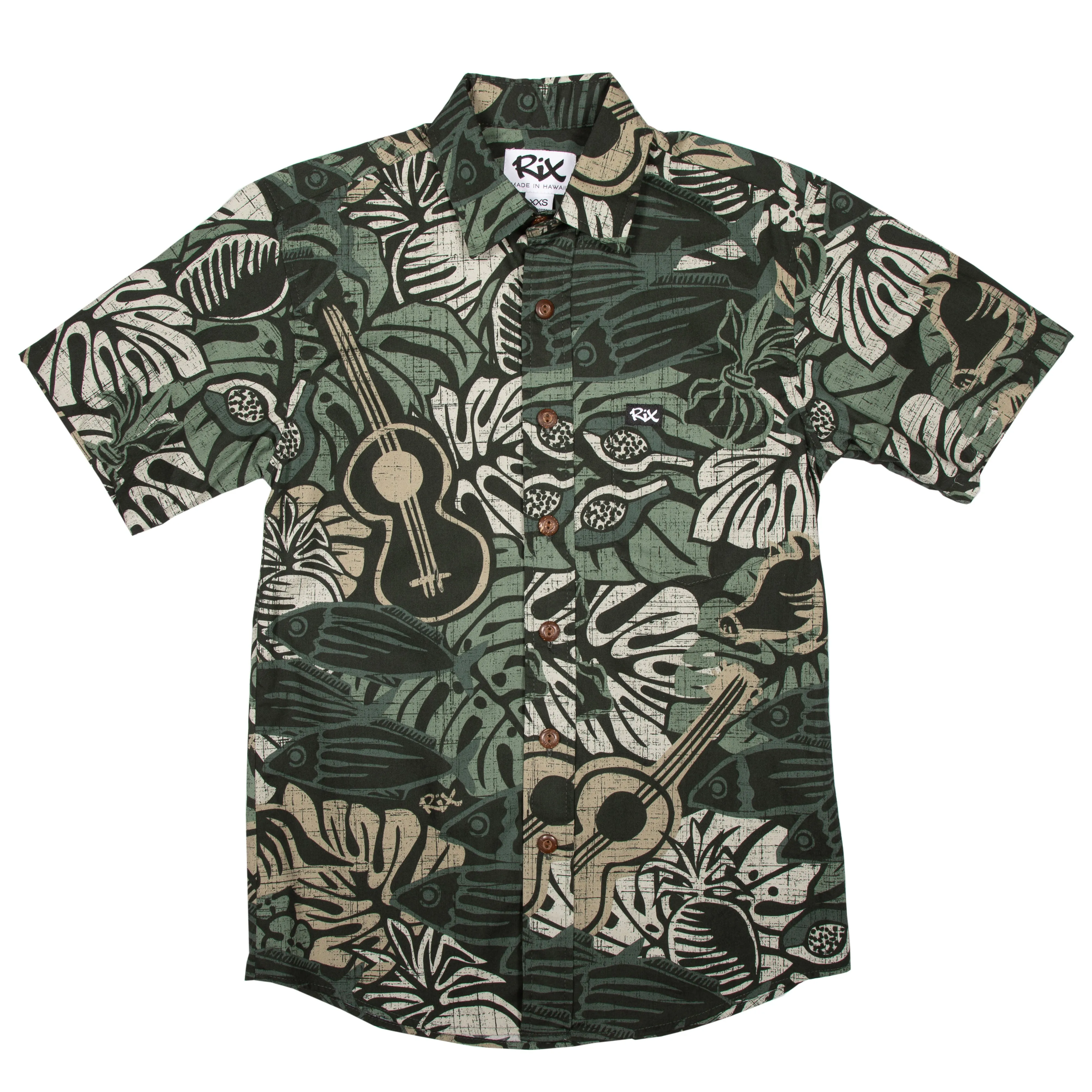 PAINA Slim Fit Hawaiian Shirt