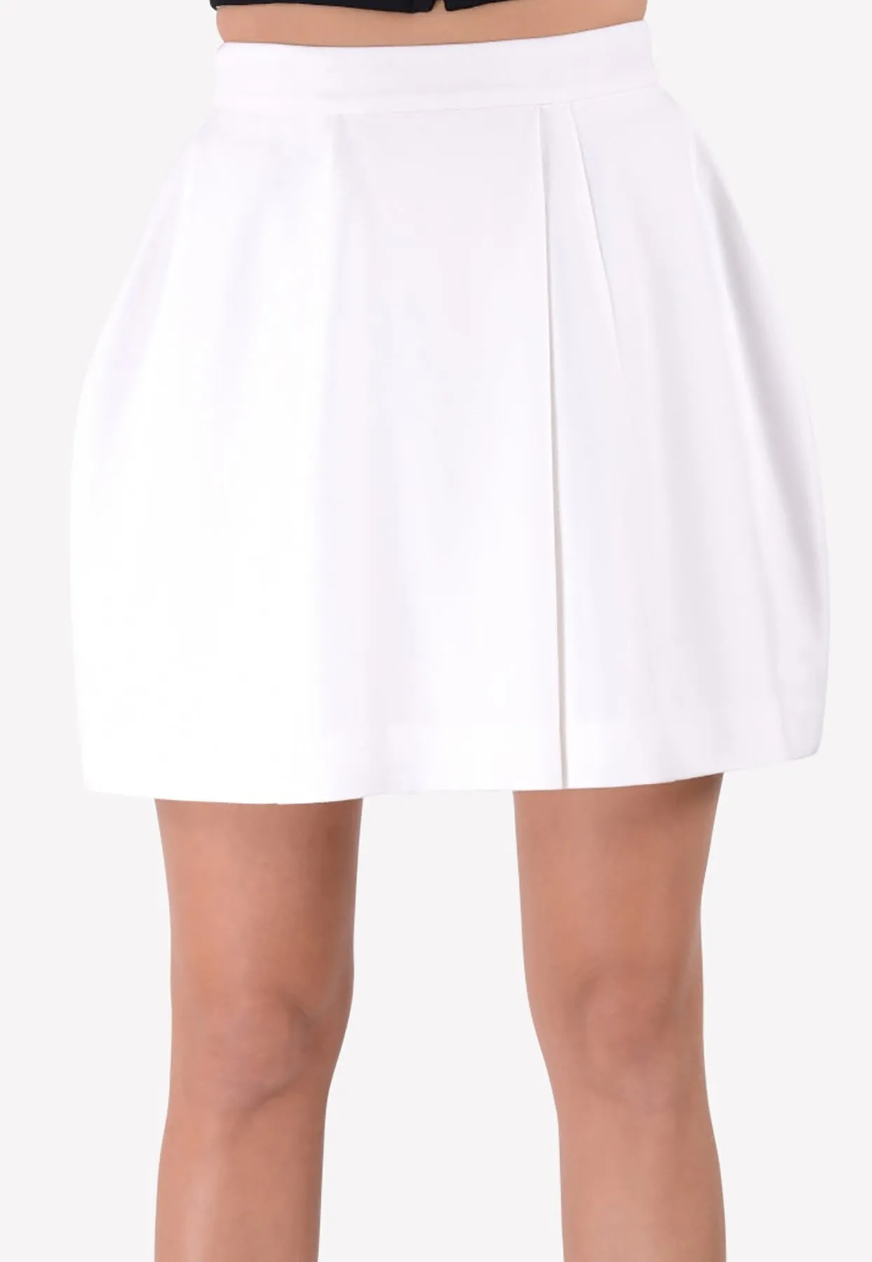 Pleated Mini Skirt