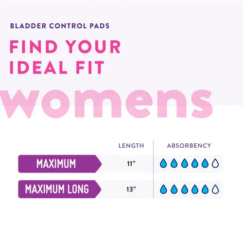 Prevail Bladder Control Pad – Max. Long- Jumbo Pack