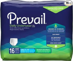 Prevail Brief Underwear Large 16ct Pvs-513