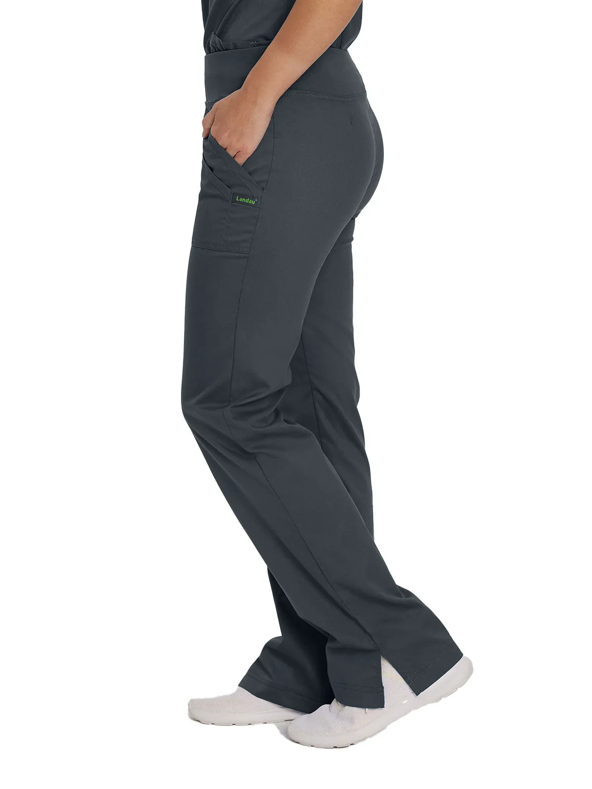ProFlex - Women's Straight-Leg Yoga Scrub Pants