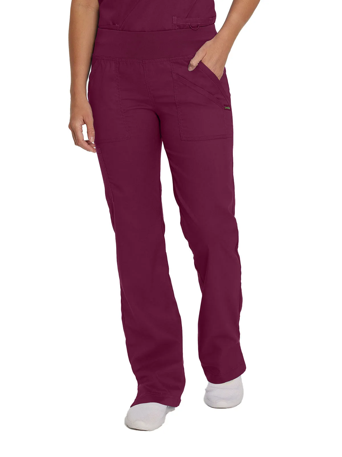 ProFlex - Women's Straight-Leg Yoga Scrub Pants