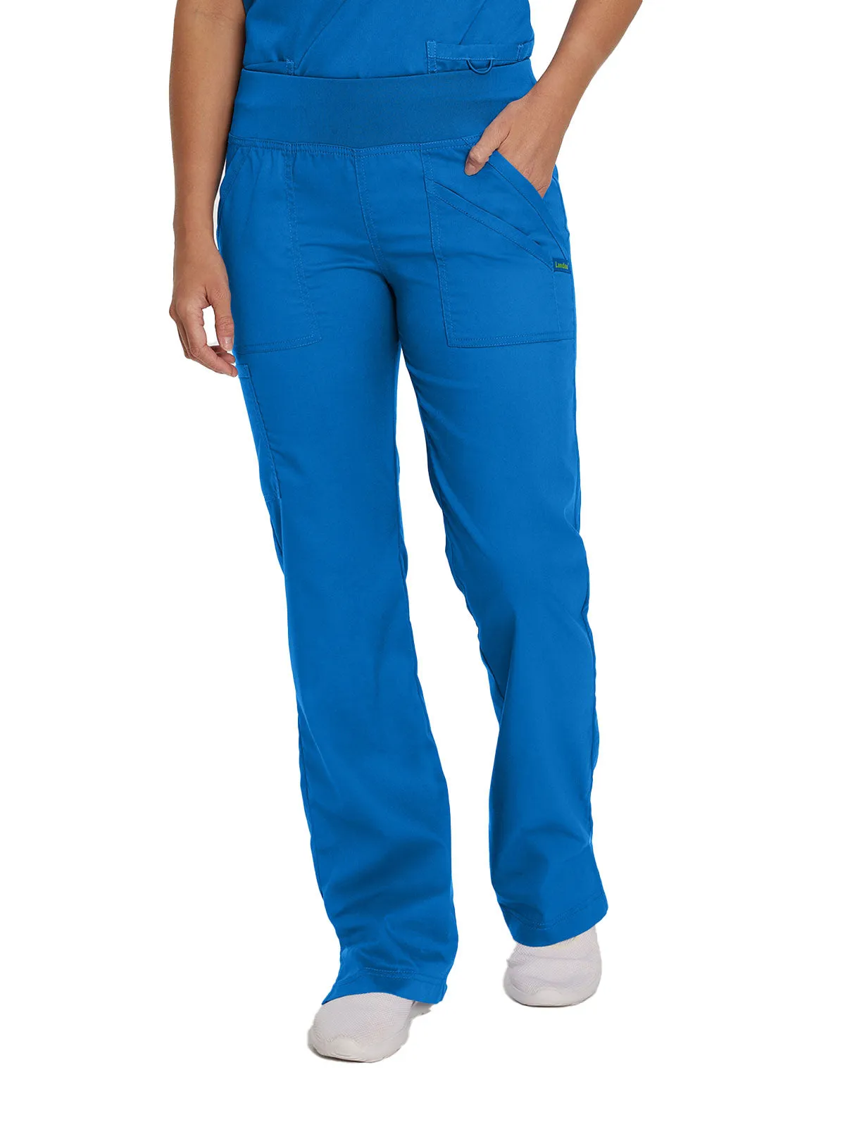ProFlex - Women's Straight-Leg Yoga Scrub Pants