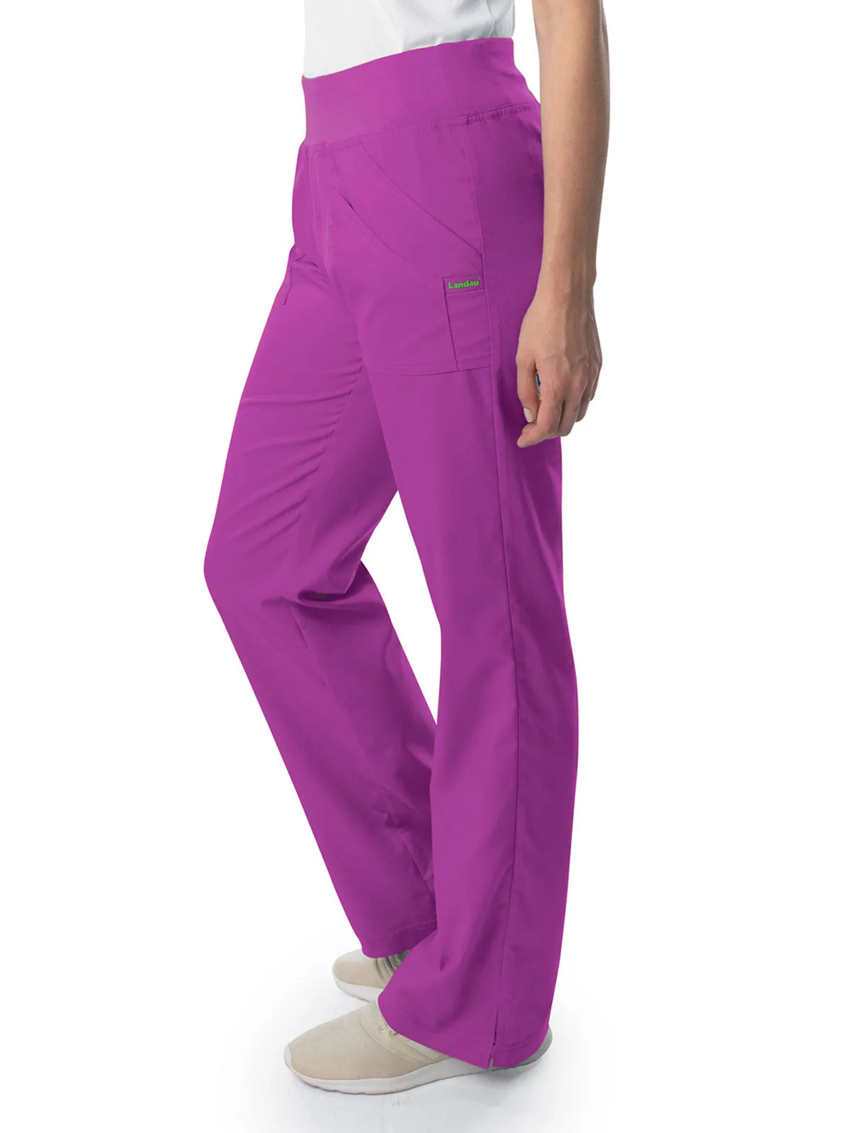 ProFlex - Women's Straight-Leg Yoga Scrub Pants