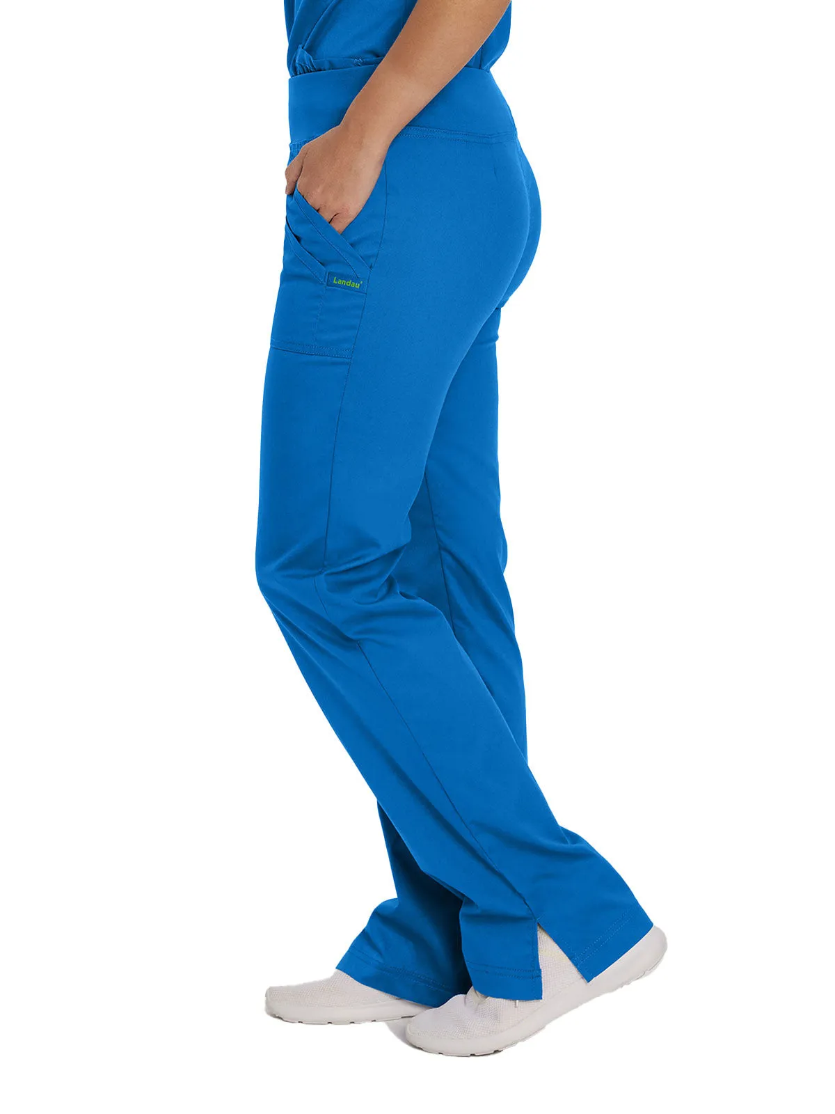ProFlex - Women's Straight-Leg Yoga Scrub Pants