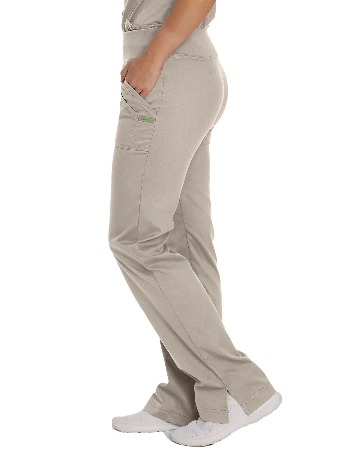 ProFlex - Women's Straight-Leg Yoga Scrub Pants