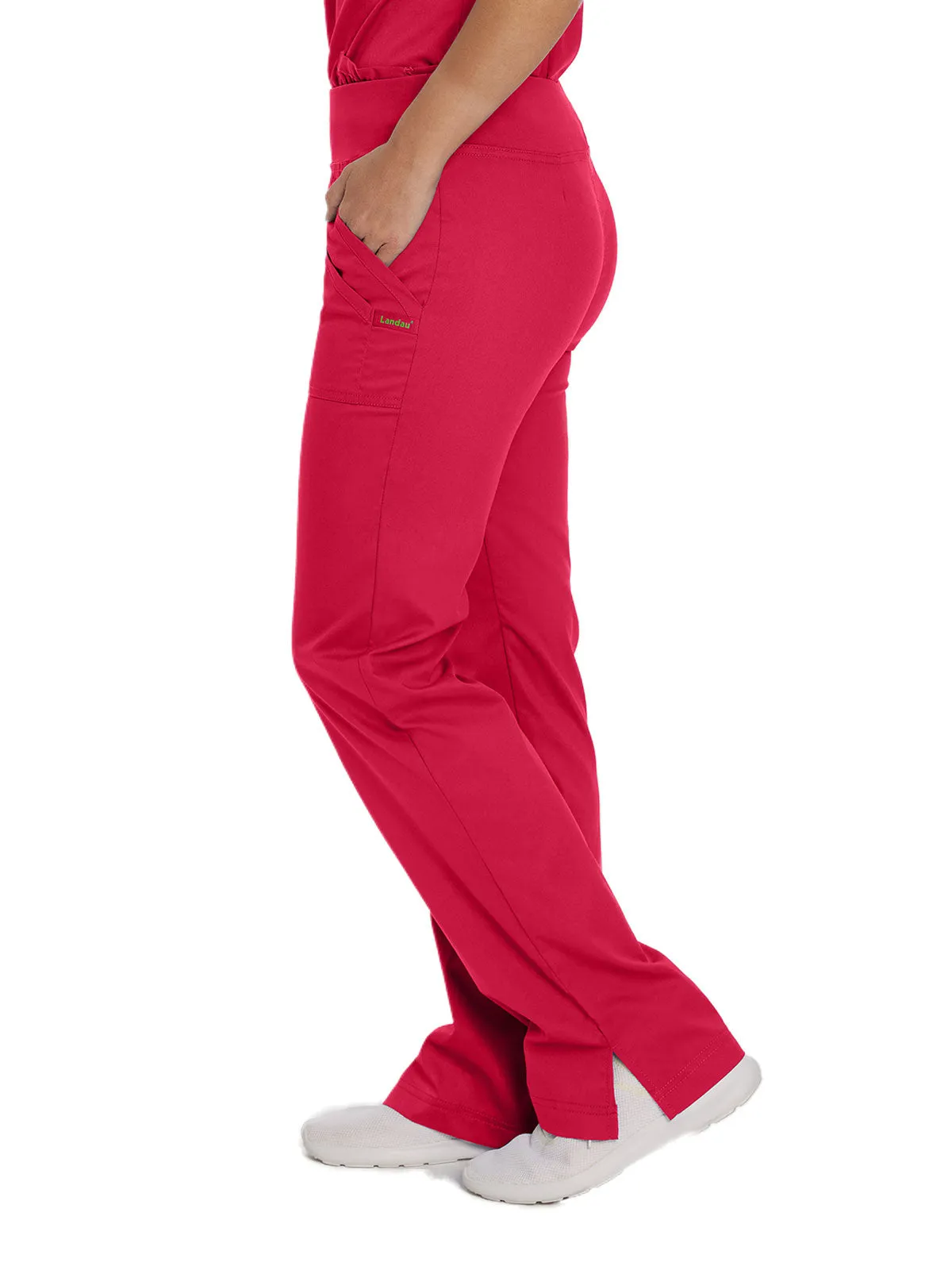 ProFlex - Women's Straight-Leg Yoga Scrub Pants