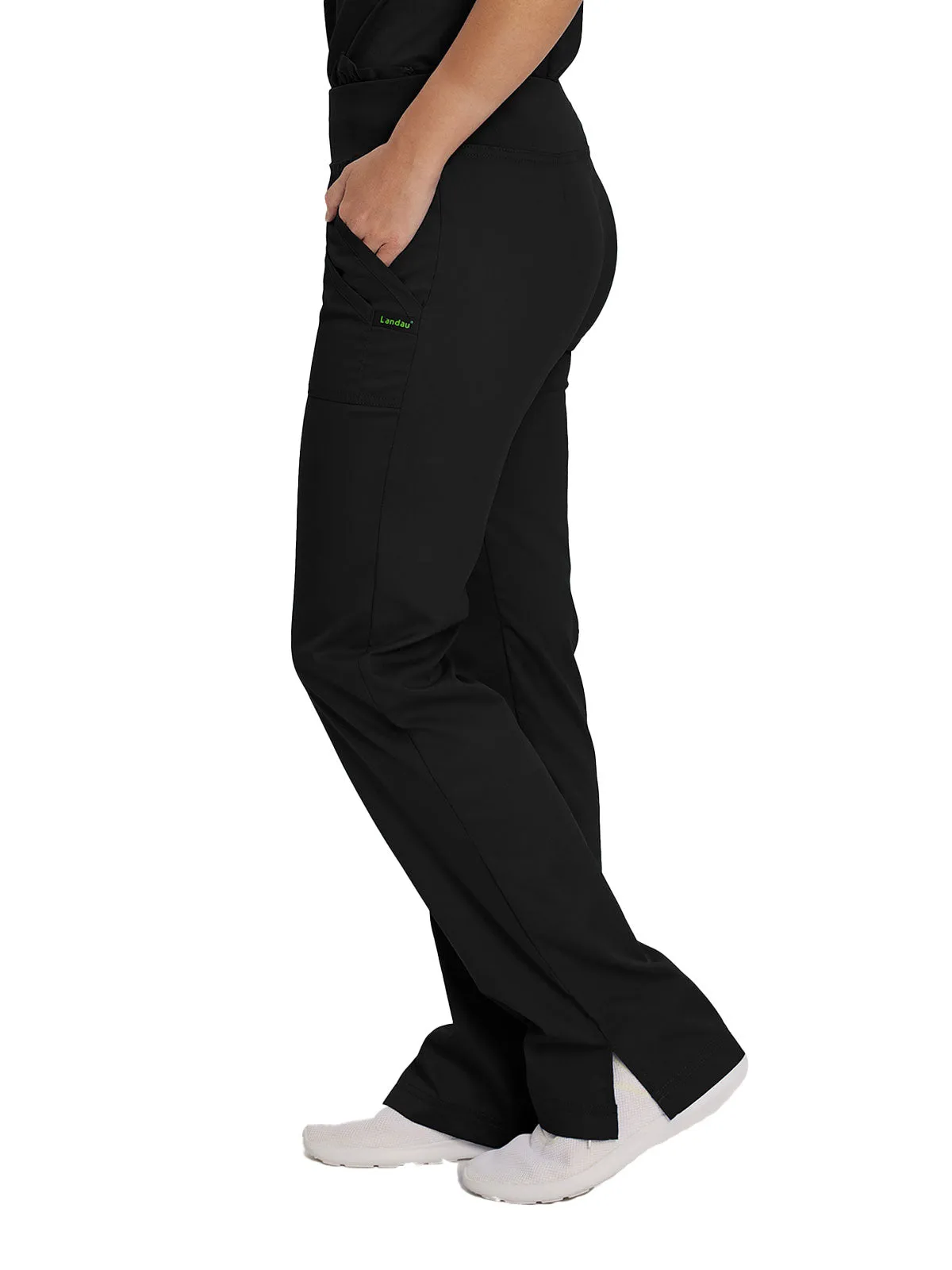 ProFlex - Women's Straight-Leg Yoga Scrub Pants