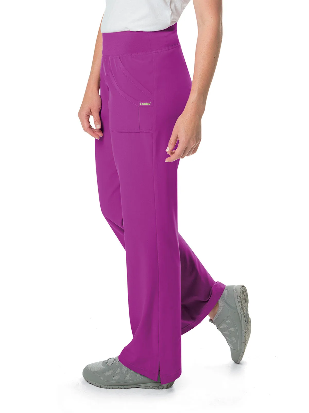 ProFlex - Women's Straight-Leg Yoga Scrub Pants