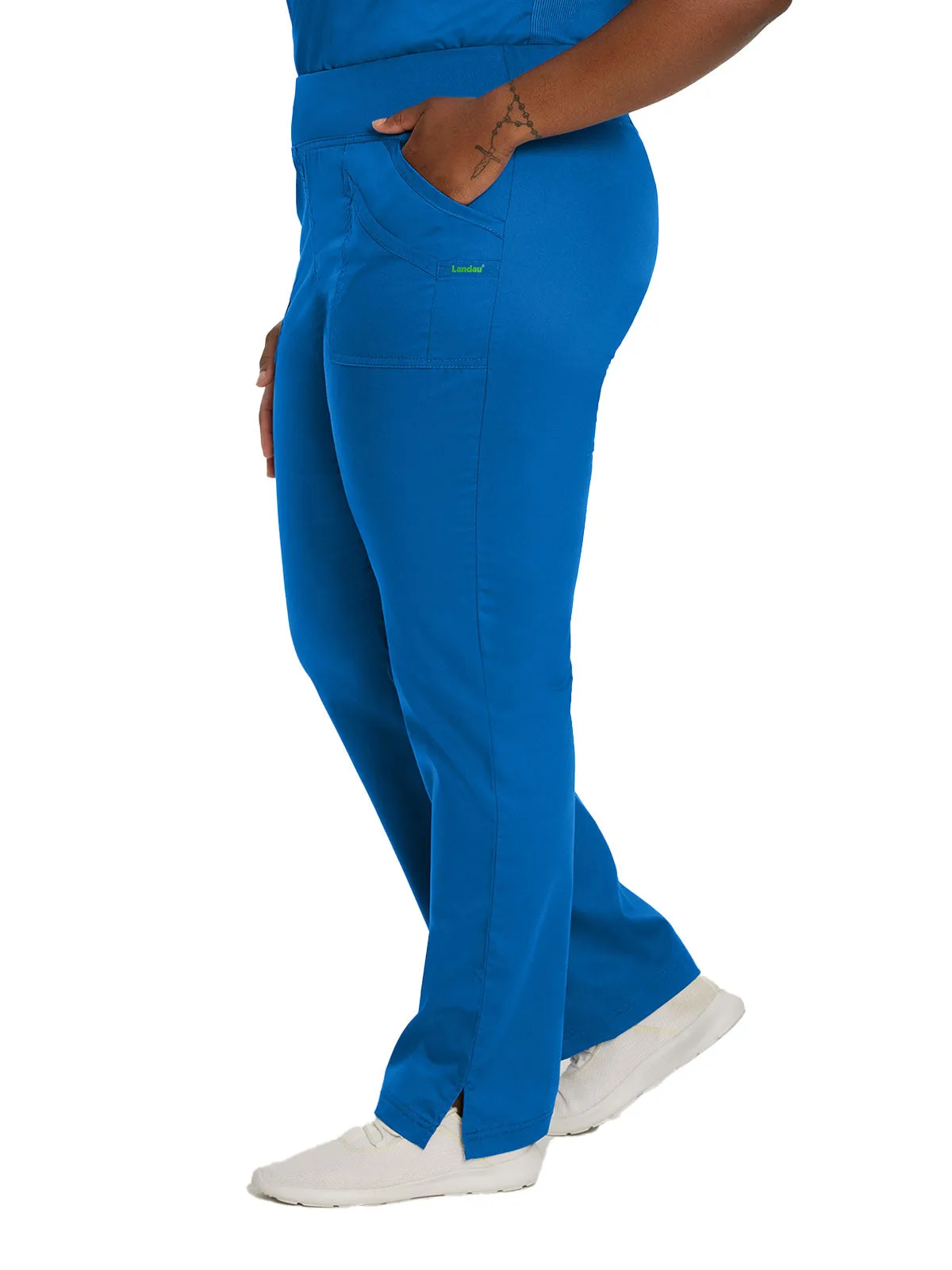 ProFlex - Women's Straight-Leg Yoga Scrub Pants